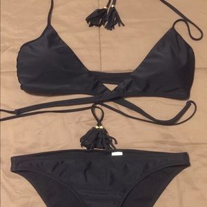 Wraparound Swimsuit. Top (Large) Bottom (Medium)